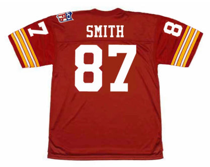Jerry Smith 1969 Washington Redskins Commanders Official NFL Mitchell & Ness Jersey Red