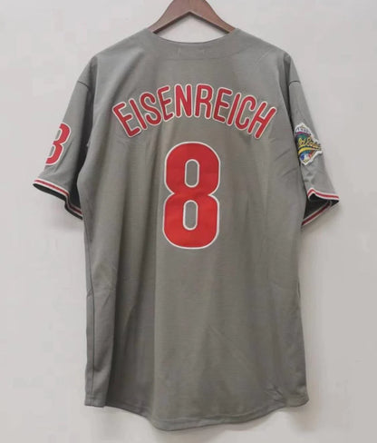 Jim Eisenreich Philadelphia Phillies 1993 World Series Jersey