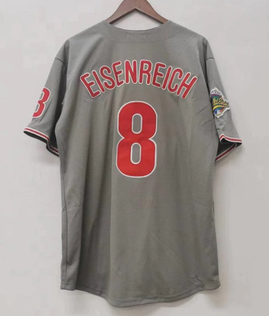 Jim Eisenreich Philadelphia Phillies 1993 World Series Jersey