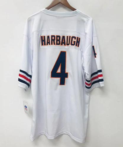 Jim Harbaugh Chicago Bears NFL Mitchell & Ness Jersey white