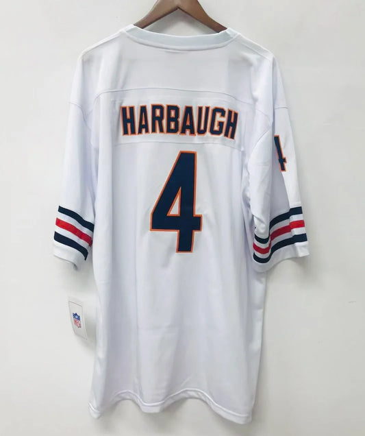 Jim Harbaugh Chicago Bears NFL Mitchell & Ness Jersey white