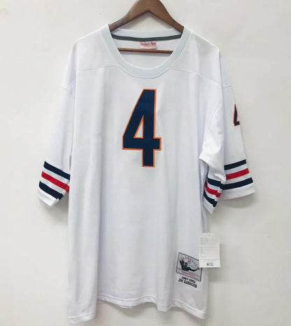 Jim Harbaugh Chicago Bears NFL Mitchell & Ness Jersey white