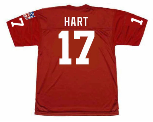Jim Hart St. Louis Cardinals 1969 NFL Mitchell & Ness Jersey Red