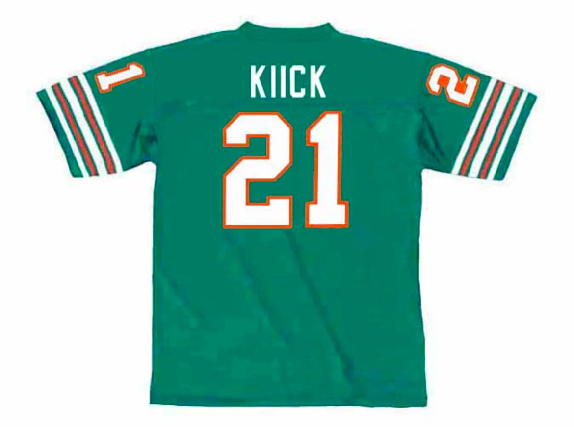 Jim Kiick Miami Dolphins NFL Mitchell & Ness Jersey
