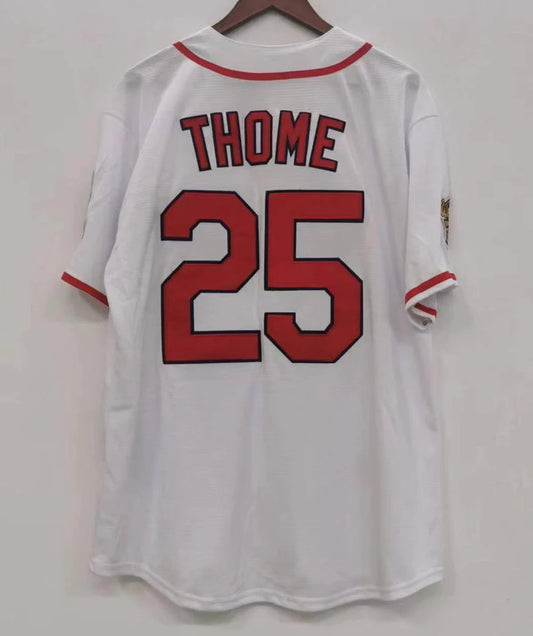 Jim Thome Cleveland Indians Jersey Majestic