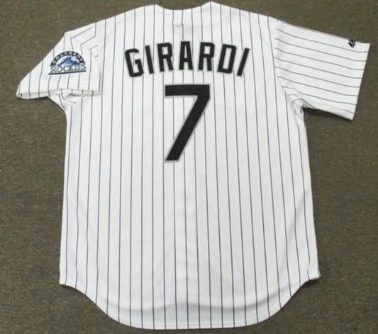 Joe Girardi Colorado Rockies Official MLB Majestic Jersey