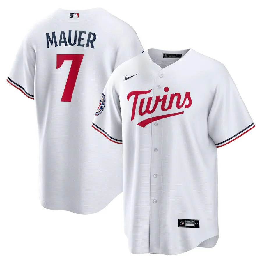 Joe Mauer Minnesota Twins Official MLB Nike Jersey