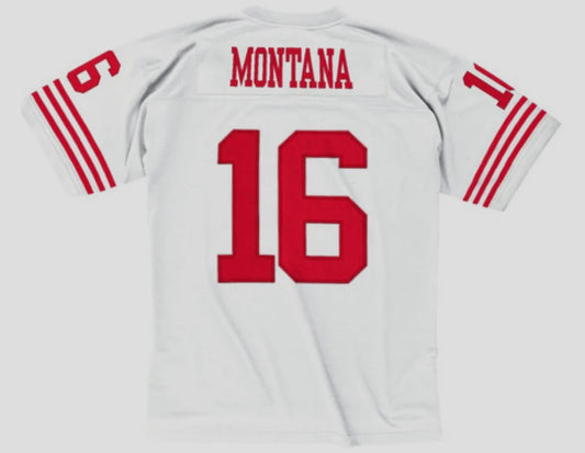 Joe Montana San Francisco 49ers official Jersey Mitchell & Ness White