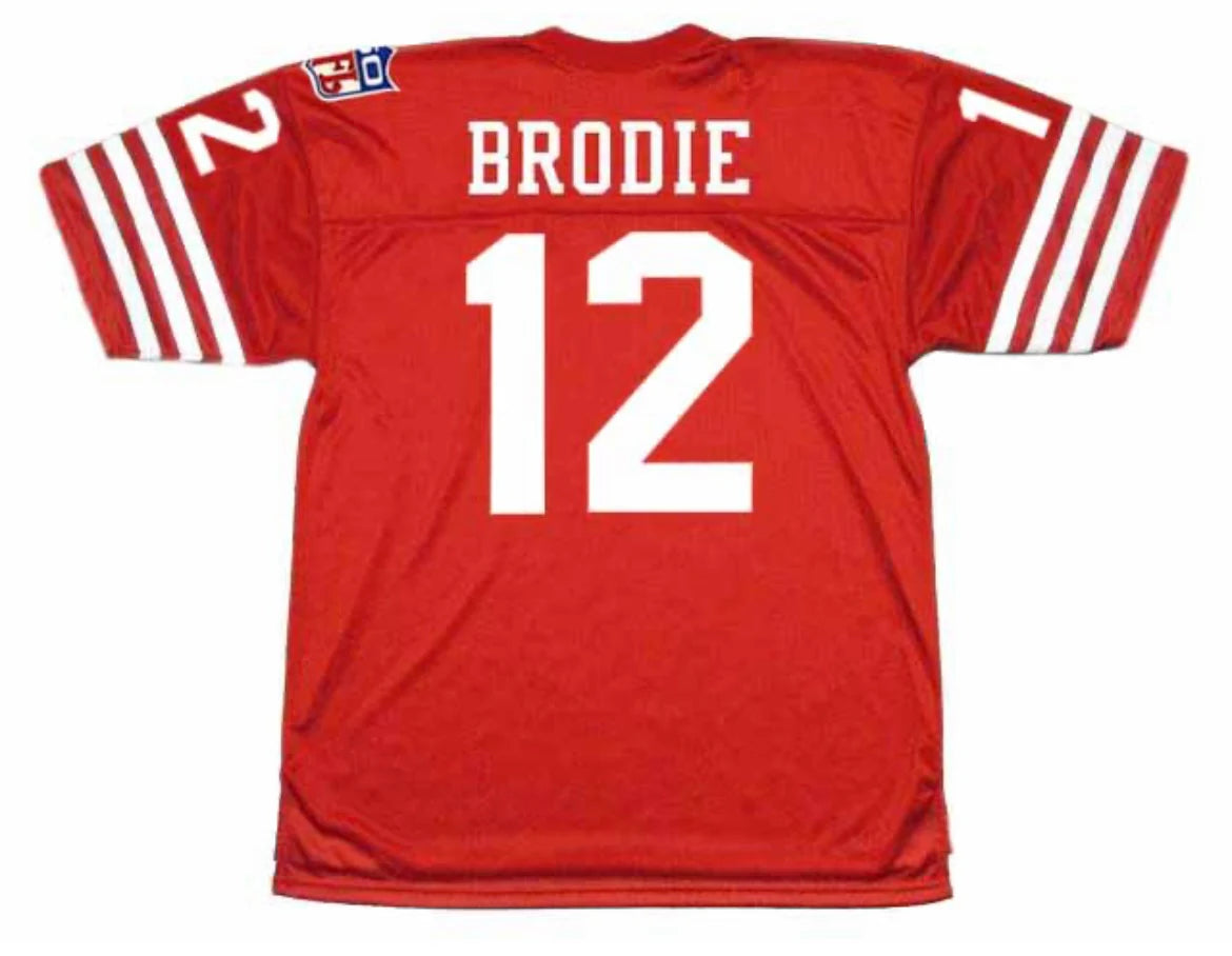 John Brodie 1969 San Francisco 49ers Jersey Mitchell & Ness