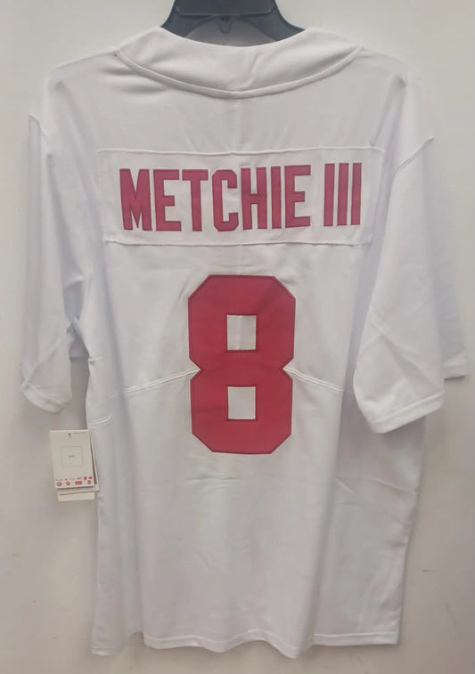 John Metchie III Alabama Crimson Tide Jersey white NIKE