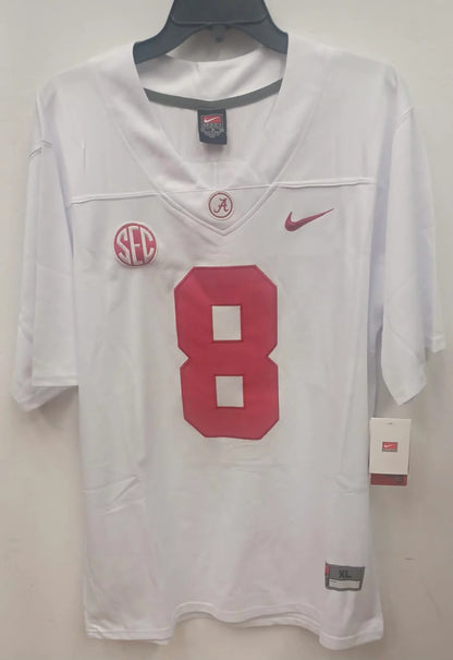 John Metchie III Alabama Crimson Tide Jersey white NIKE