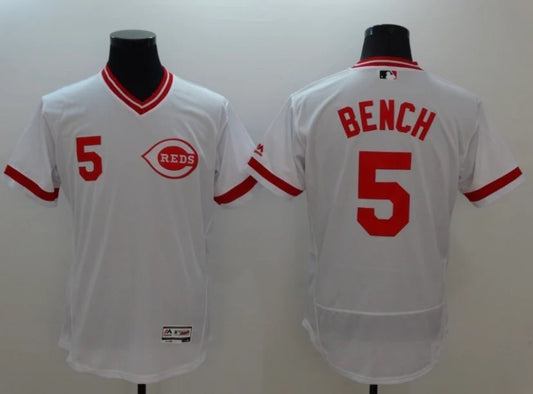 Johnny Bench Cincinnati Reds Jersey Majestic