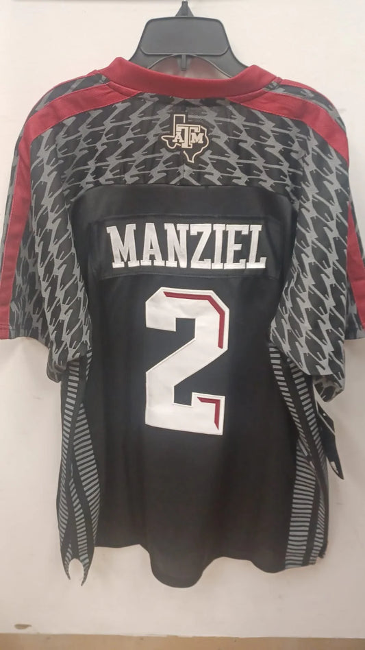 Johnny Manziel Texas A&M Jersey black