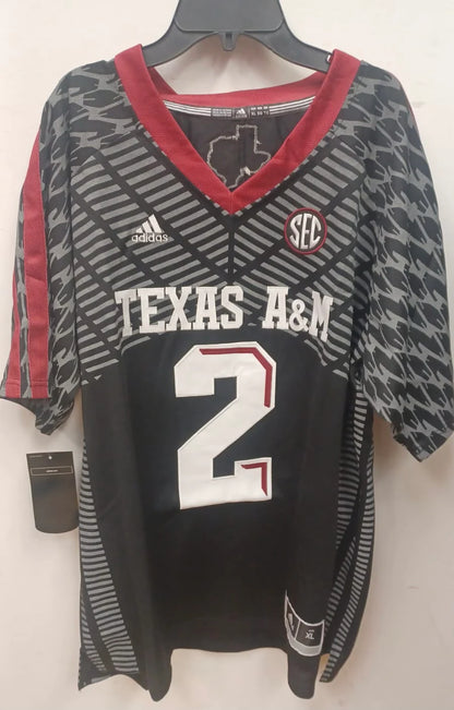 Johnny Manziel Texas A&M Jersey black