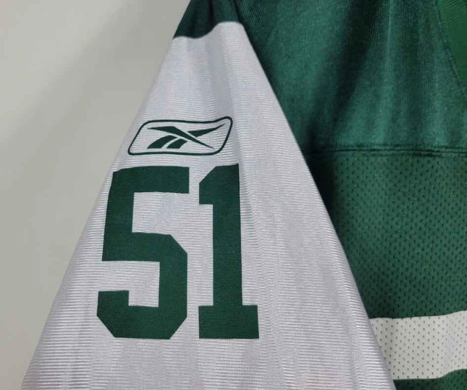 Jonathan Vilma New York Jets Official NFL Reebok Jersey