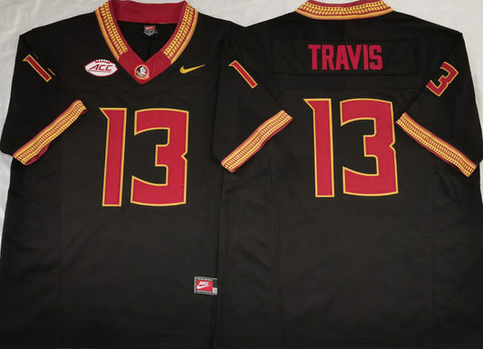Jordan Travis Florida State Seminoles Jersey NIKE Black