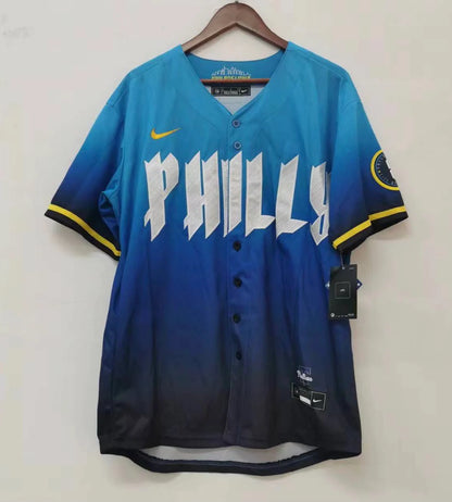 Jose Alvarado Philadelphia Phillies Blue City Connect MLB Limited Jersey