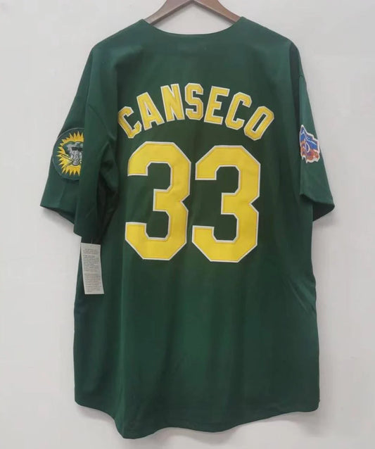 Jose Canseco Oakland A’s Athletics Jersey green