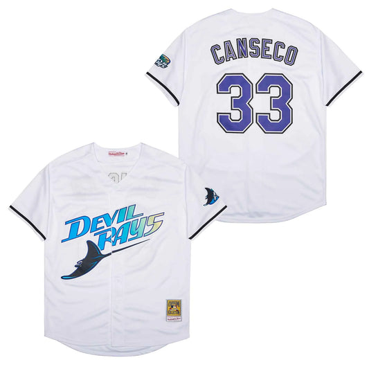 Jose Canseco Tampa Bay Devil Rays Jersey Mitchell & Ness