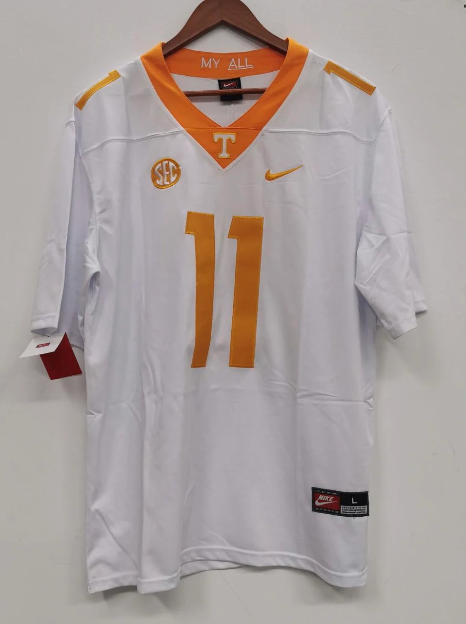 Joshua Dobbs Tennessee Volunteers NIKE Jersey white