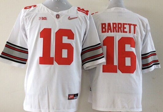 J. T. Barrett Jersey Ohio State Buckeyes Jersey white