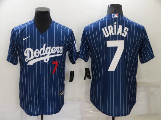 Julio Urías Los Angeles Dodgers Official MLB Nike Jersey blue