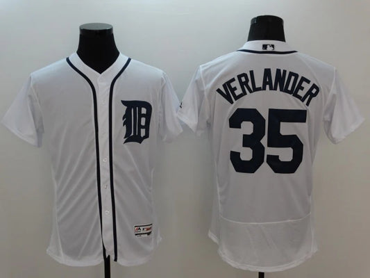Justin Verlander Detroit Tigers Jersey White