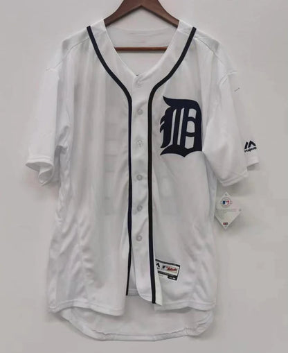 Justin Verlander Detroit Tigers Jersey White