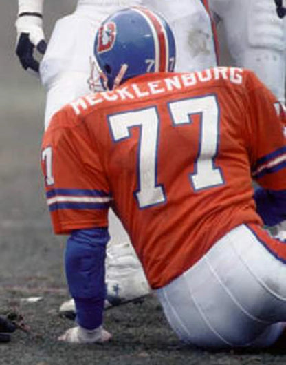 Karl Mecklenburg Denver Broncos NFL Mitchell & Ness Jersey