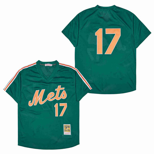 Keith Hernandez New York Mets Jersey Mitchell & Ness St. Patrick’s Day green