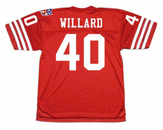 Ken Willard 1969 San Francisco 49ers Jersey Mitchell & Ness