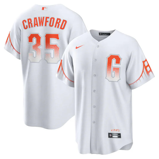 Kutter Crawford Cleveland Guardians Official MLB NIKE Jersey