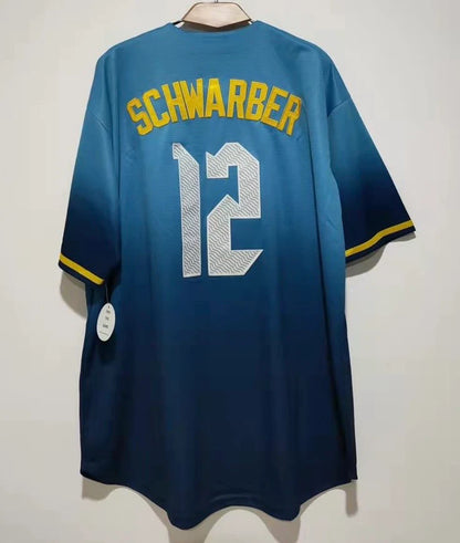 Kyle Schwarber Philadelphia Phillies Blue City Connect Jersey
