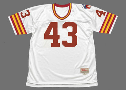 Larry Brown 1969 Washington Redskins Commanders Official NFL Mitchell & Ness Jersey White