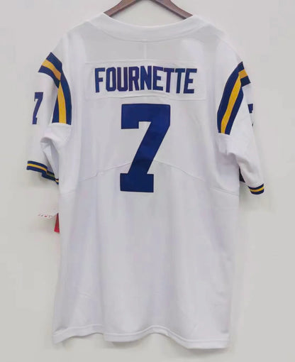 Leonard Fournette LSU Tigers Jersey white