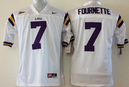 Leonard Fournette LSU Tigers Jersey white