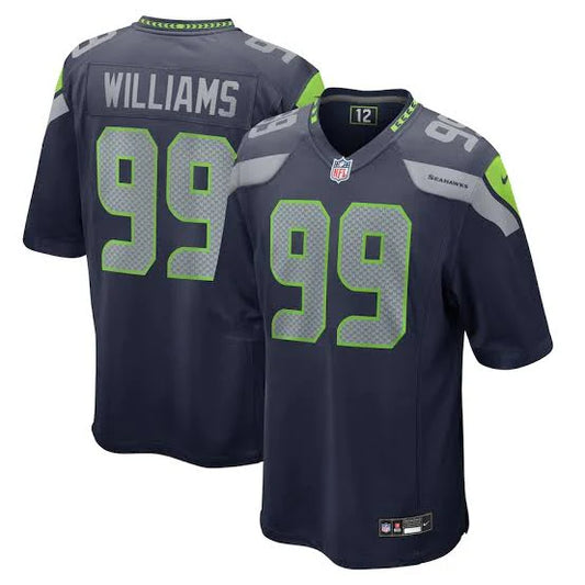 Leonard Williams Seattle Seahawks Official NFL Jersey Nike Gray