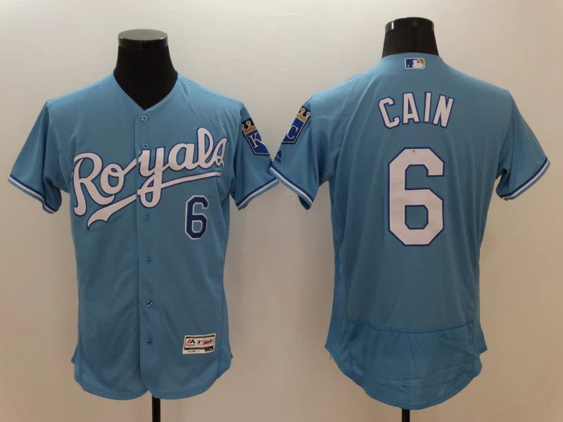 Lorenzo Cain Kansas City Royals Jersey Majestic