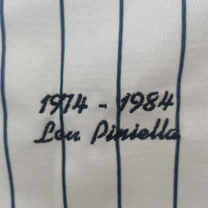Lou Piniella New York Yankees Jersey pinstripe 1977-78 Mitchell & Ness