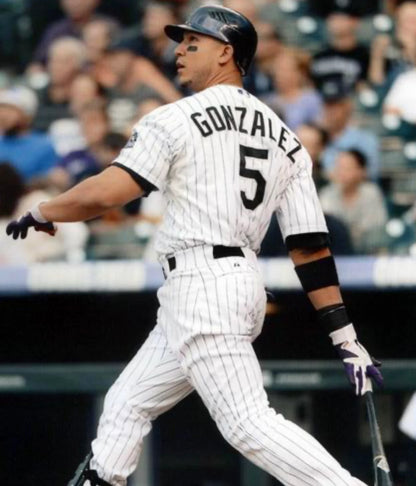 Luis Gonzalez Colorado Rockies Official MLB Majestic Jersey