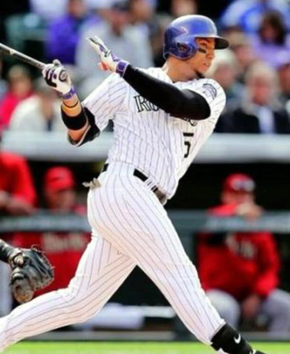 Luis Gonzalez Colorado Rockies Official MLB Majestic Jersey