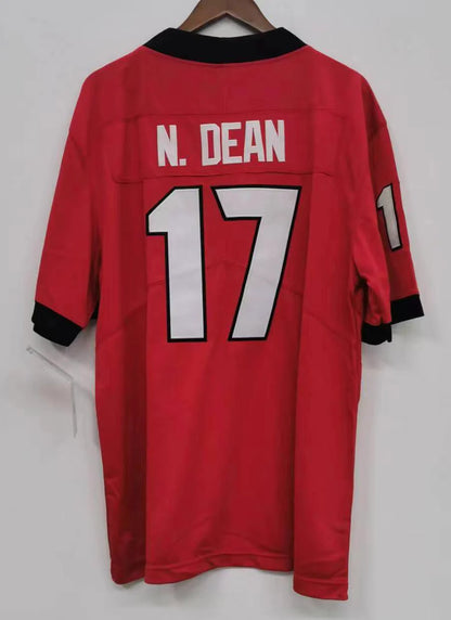 Nakobe Dean Georgia Bulldogs Jersey Nike red