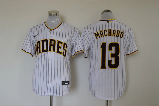 Manny Machado San Diego Padres Jersey Nike white