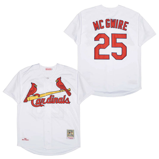 Mark McGwire St. Louis Cardinals Jersey Mitchell & Ness