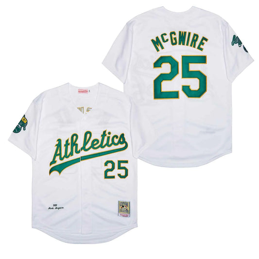Mark McGwire Oakland A’s Athletics Jersey White
