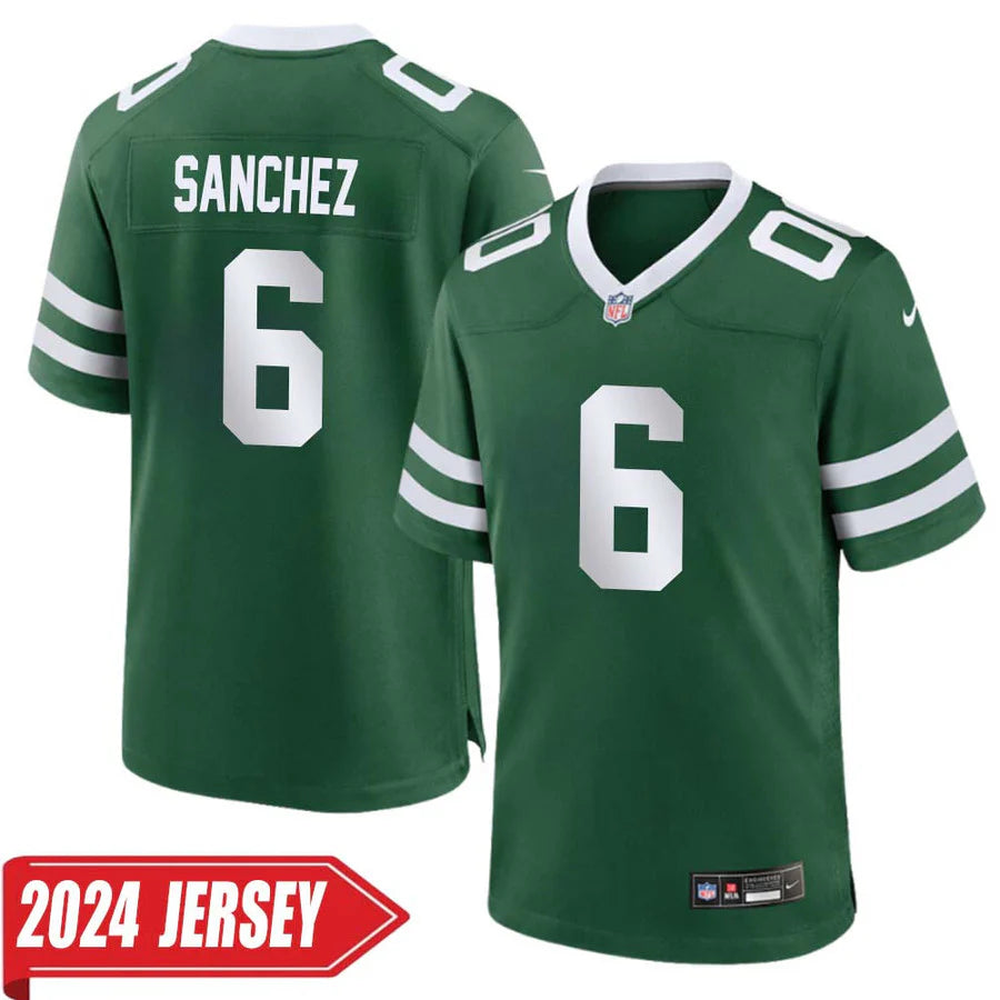 Mark Sanchez New York Jets Official NFL Nike Jersey Green