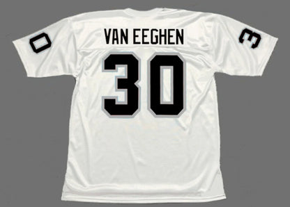 Mark Van Eeghen Oakland Raiders Mitchell & Ness Jersey white