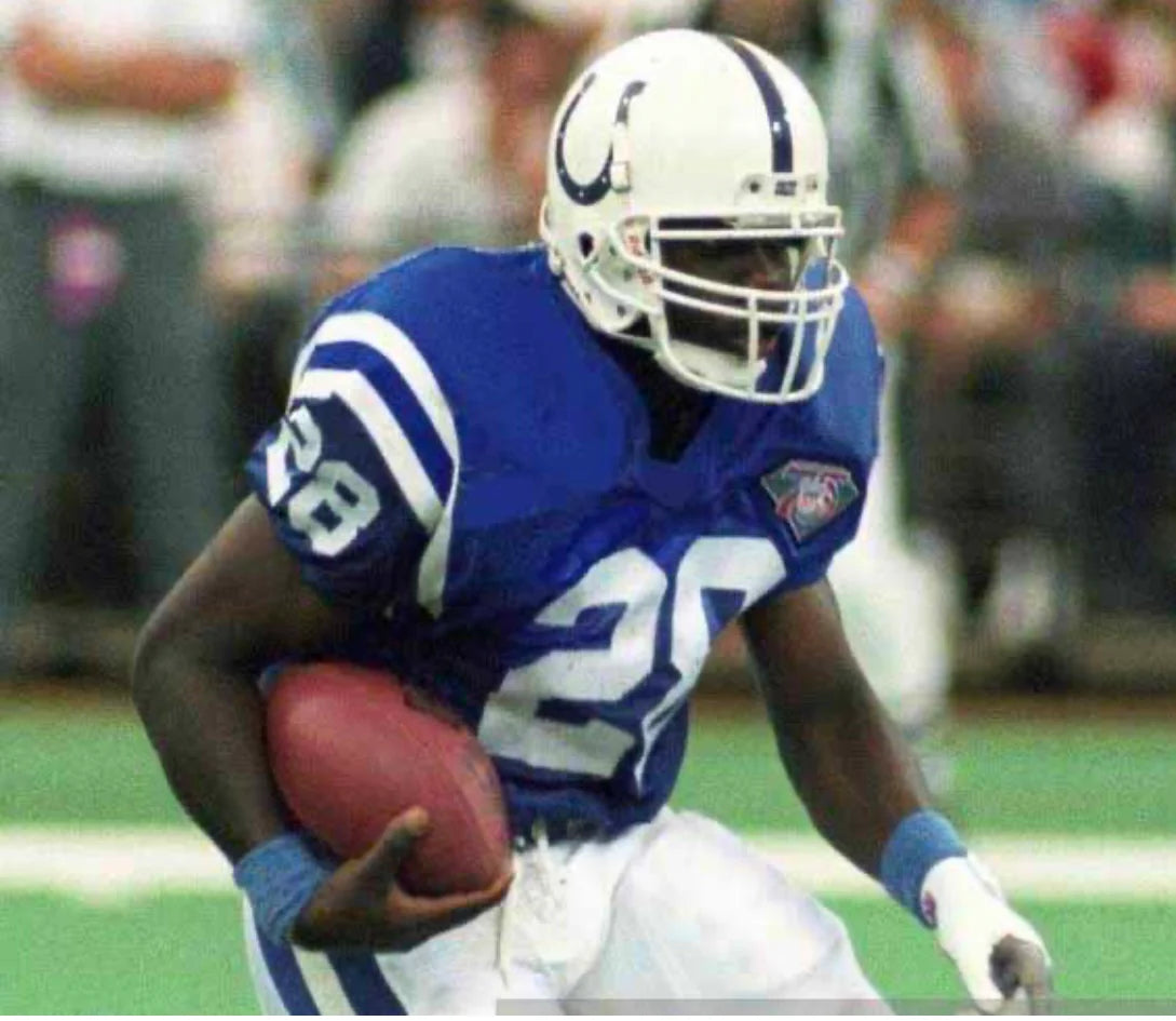 Marshall Faulk 1994 Indianapolis Colts NFL Mitchell & Ness Jersey