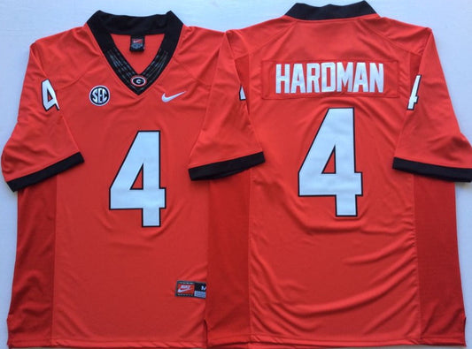 Mecole Hardman Georgia Bulldogs Jersey red Nike