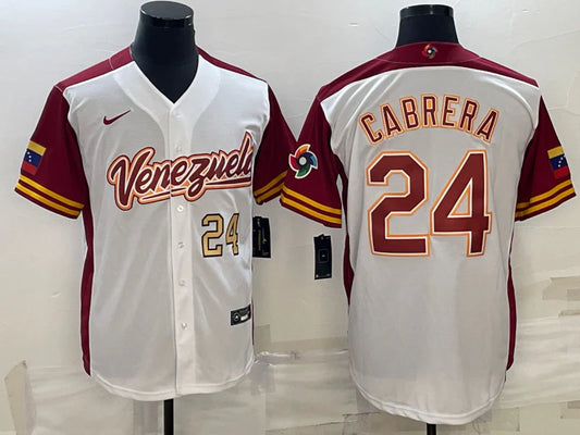 Miguel Cabrera Venezuela Jersey Nike